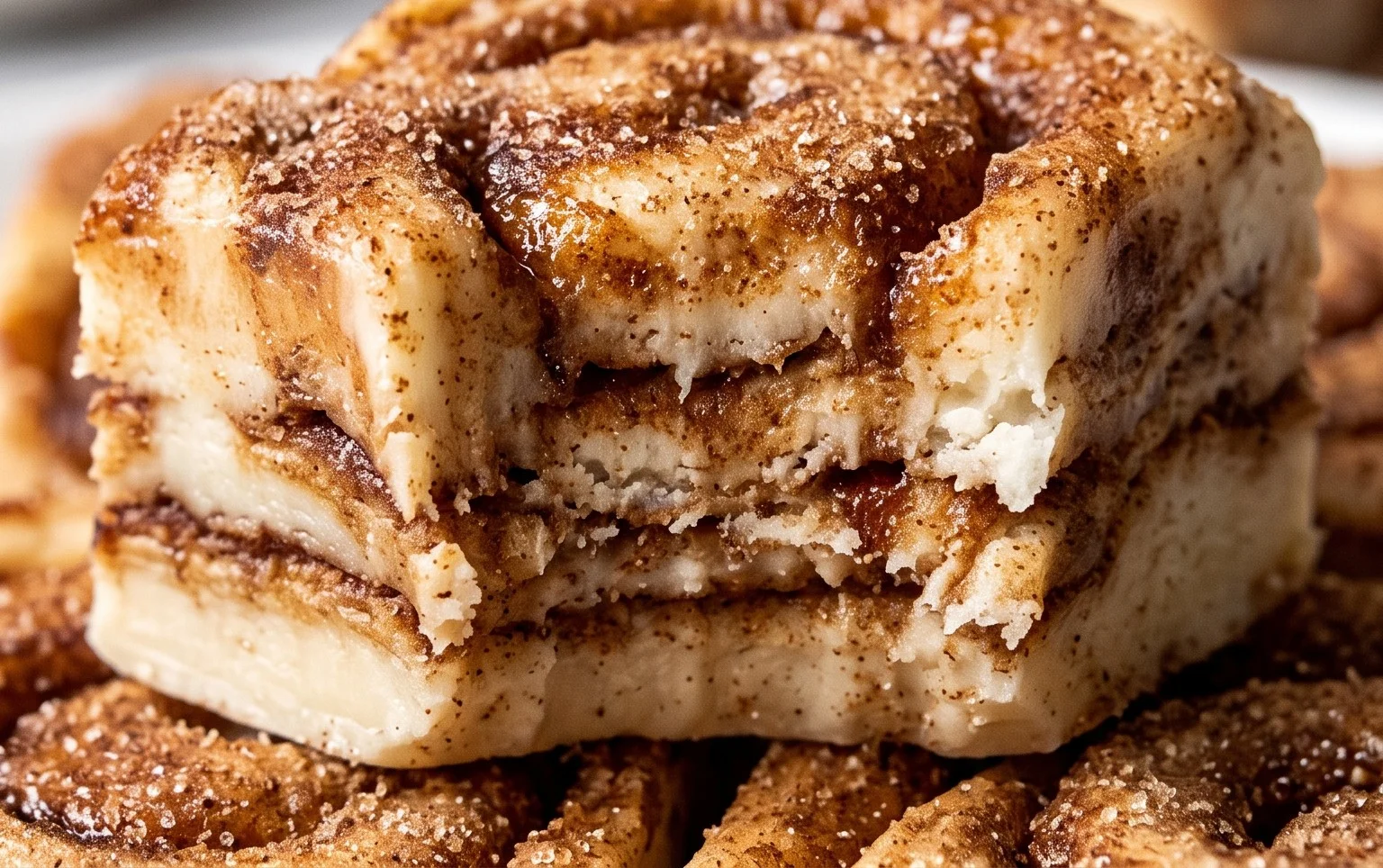 Cinnamon Roll Fudge Recipe