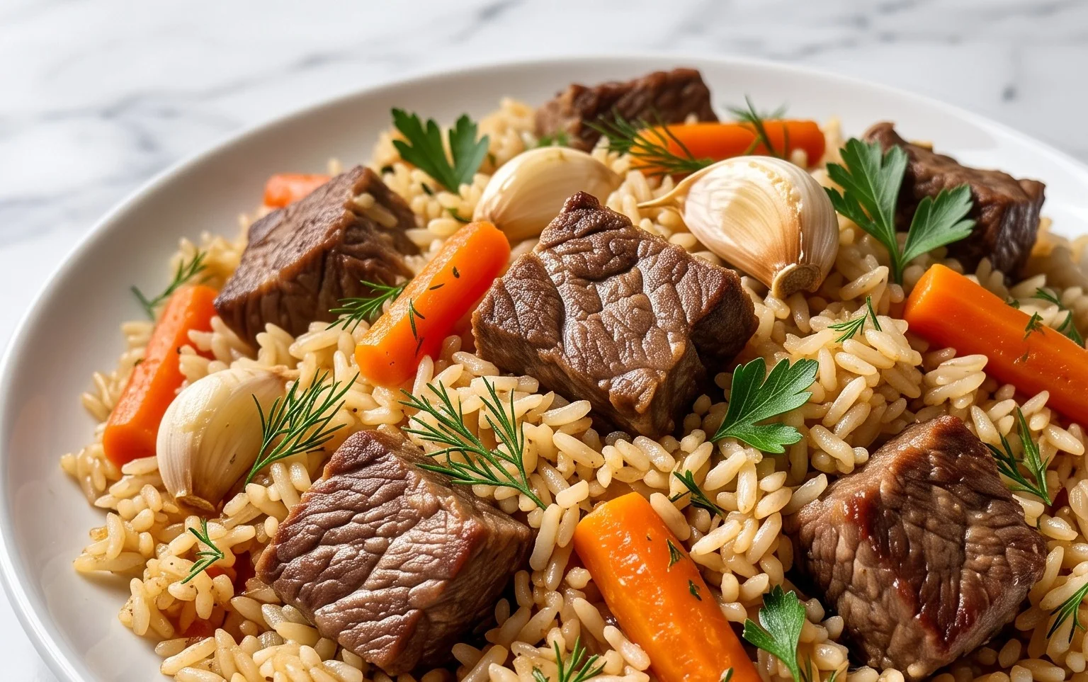 Recette Plov Bœuf Authentique : Saveurs d&rsquo;Asie Centrale